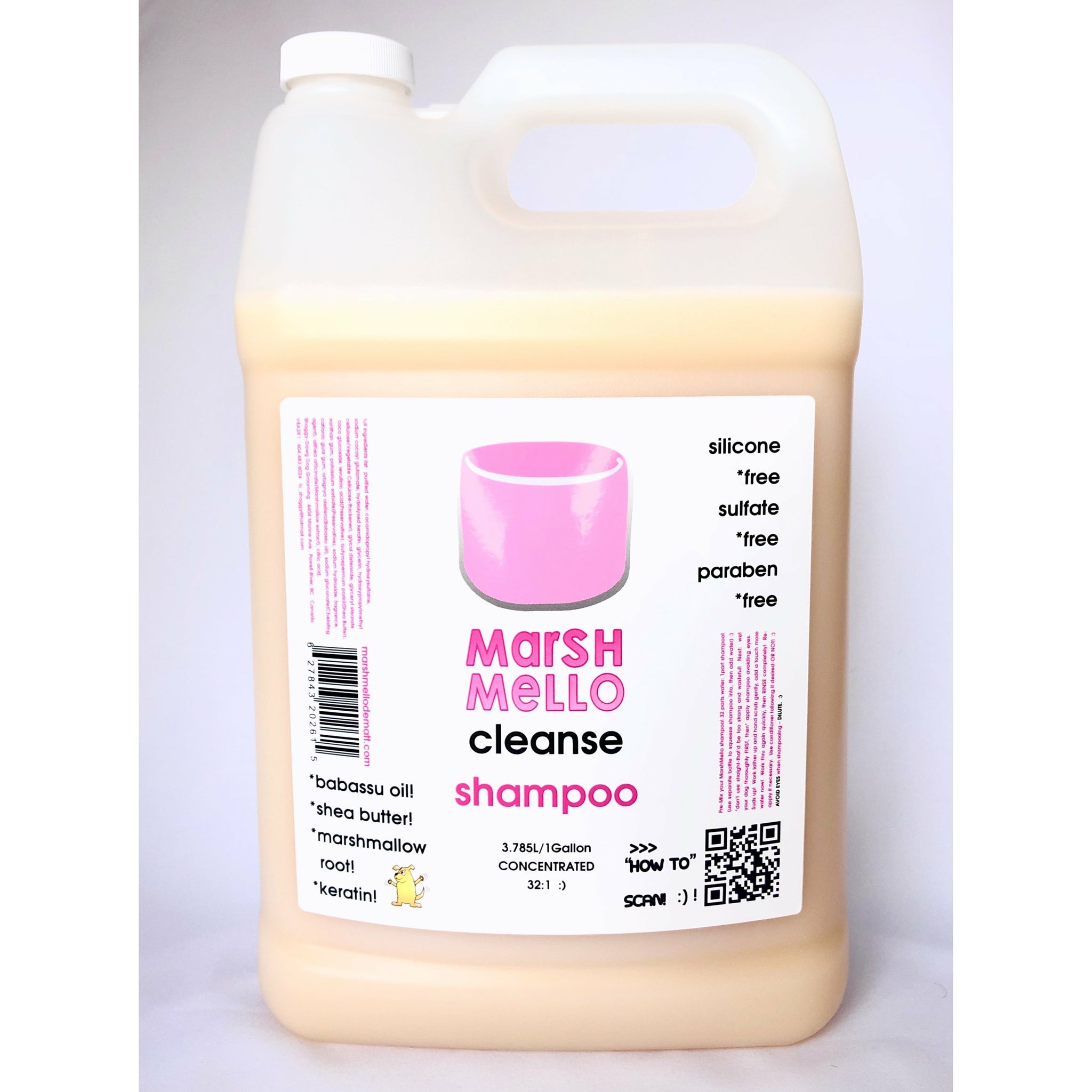 Marshmallow dog shampoo deals