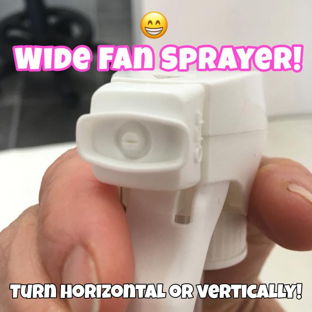 The Wide-Fan Sprayer!